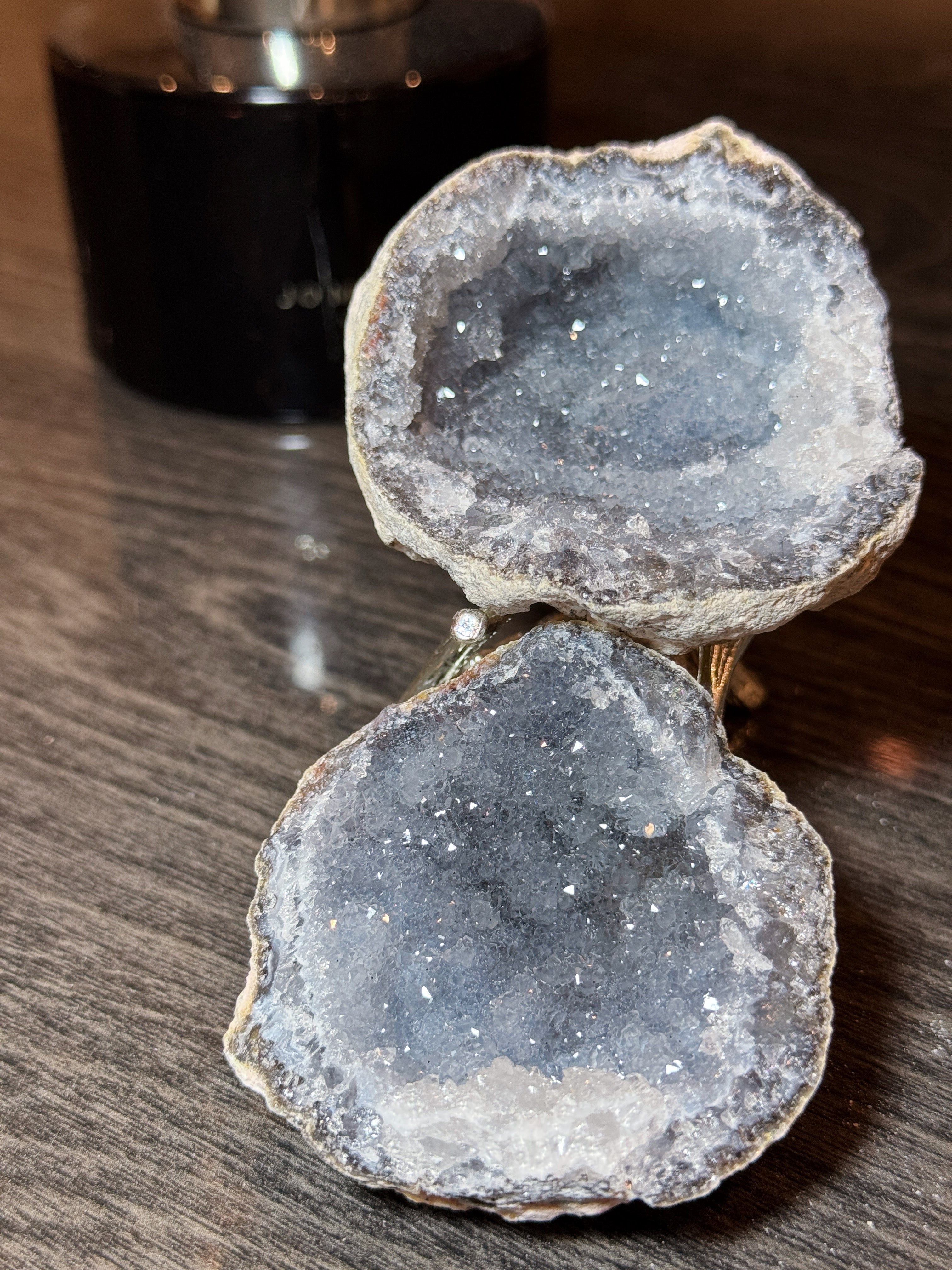 "Celestial Hollow" - Agate Geode