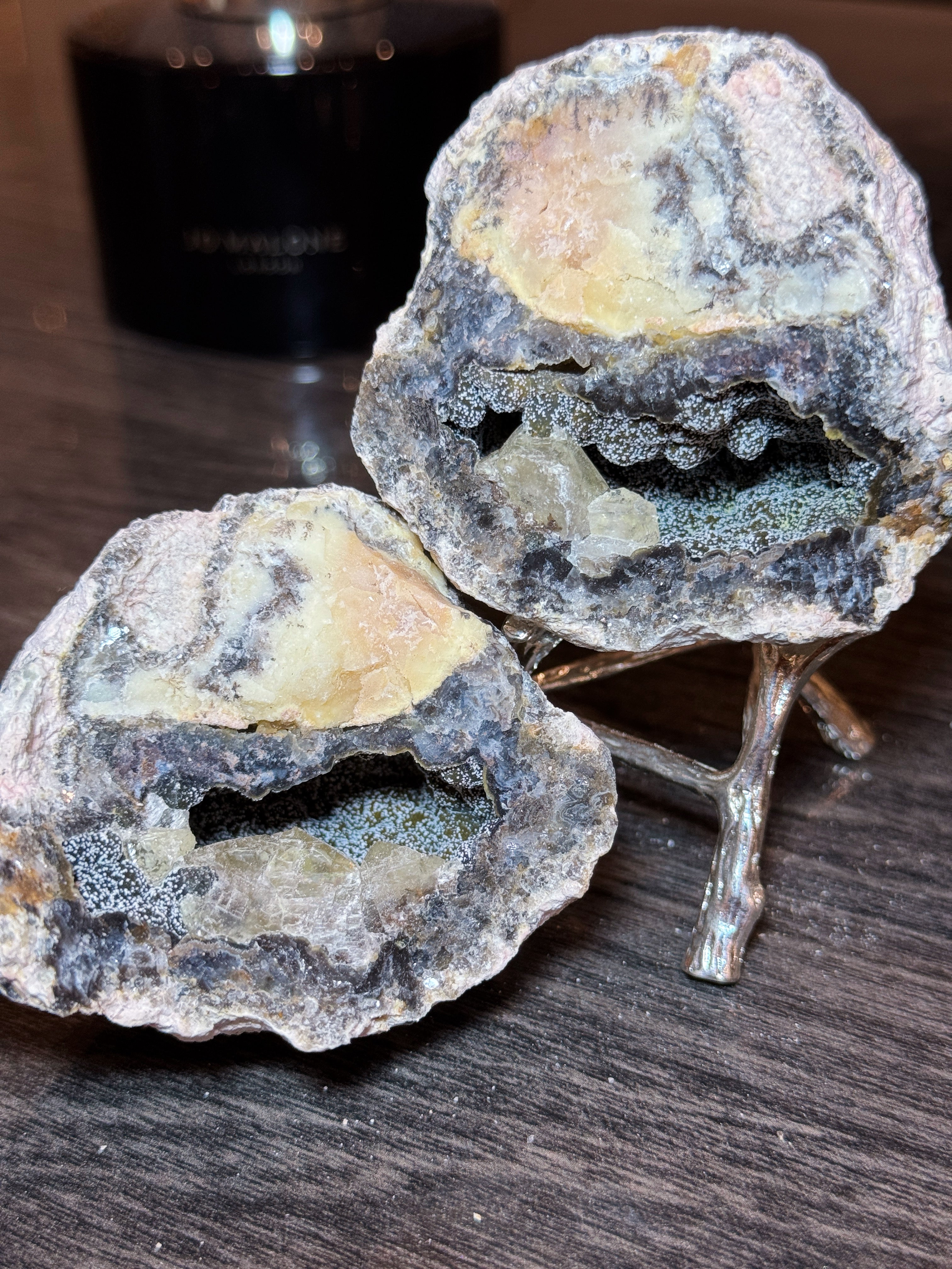 "Desert Bloom" - Agate Geode